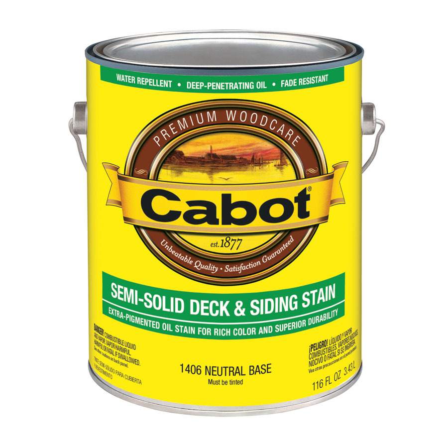 Cabot Semi Solid Cabot Semi-Solid Deck & Siding Stain