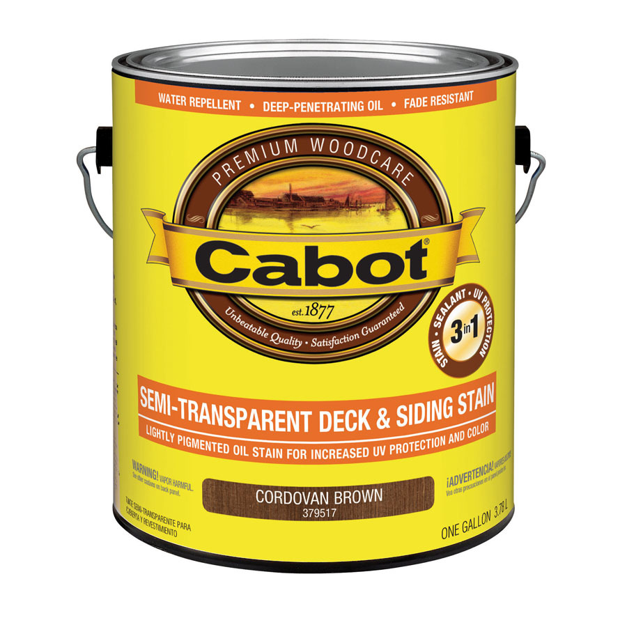 Cabot Semi-Transparent Stains