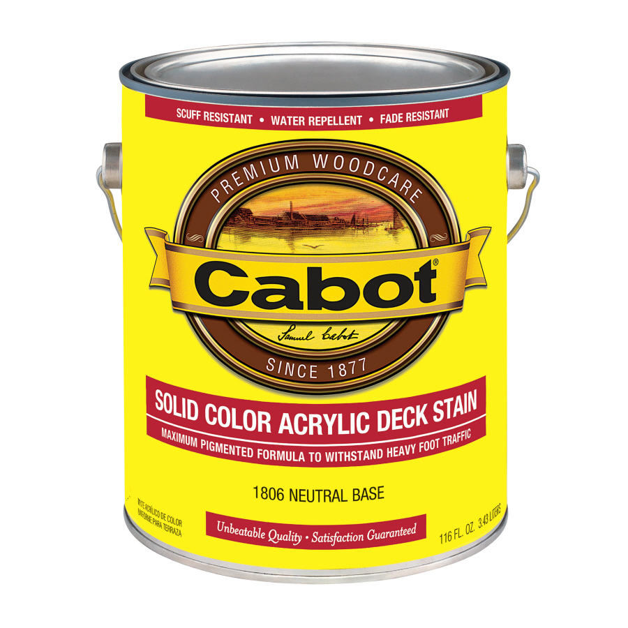 Cabot Solid Cabot Solid Color Decking Stain