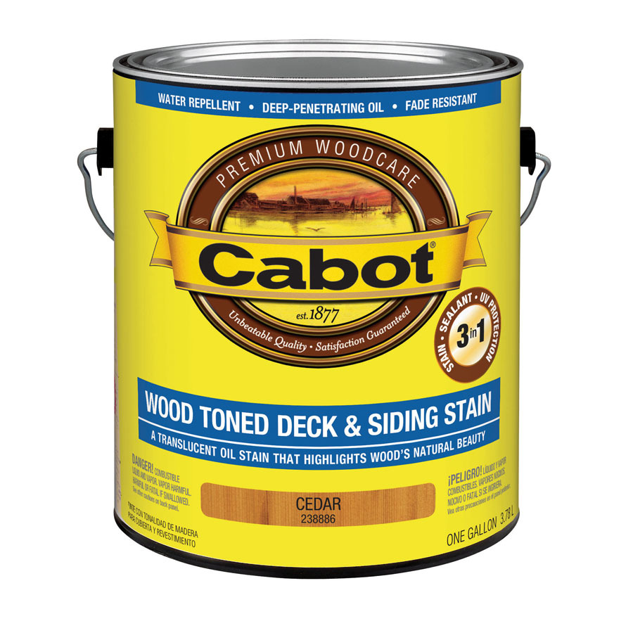 Cabot Wood Toned Cabot Wood Toned Deck & Siding Stain