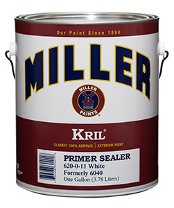 Miller Paint Interior/ Exterior Kril Primer/ Sealer