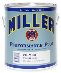 Miller Paint Performance Plus Primer