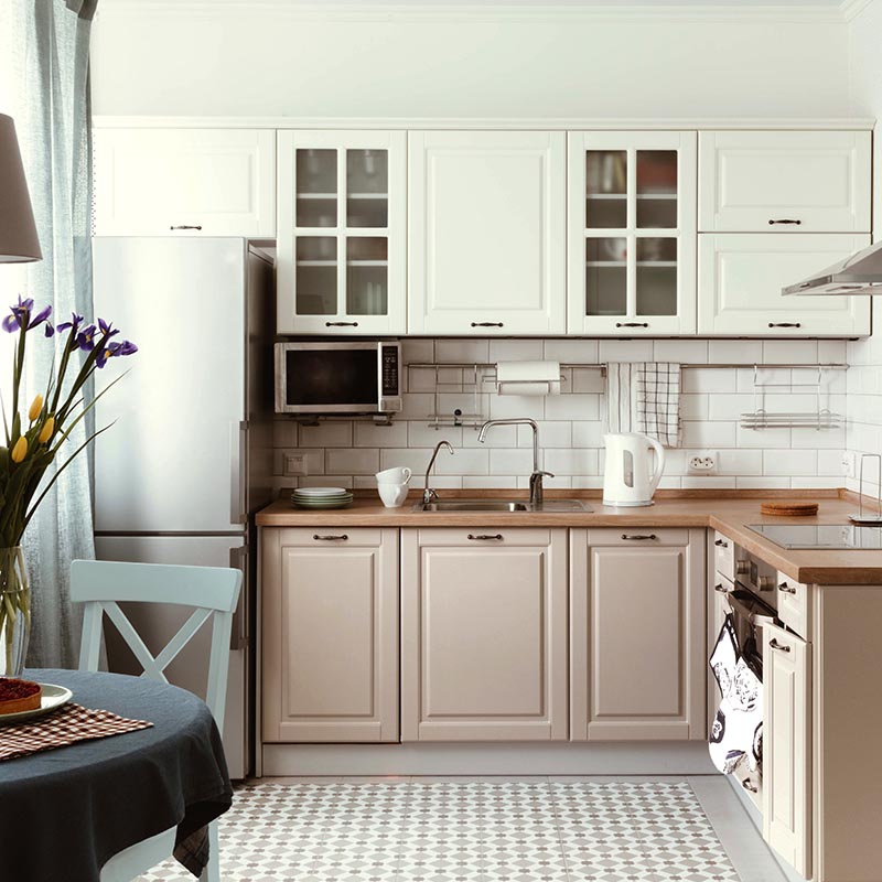 Contemporary Kitchen Neutrals 