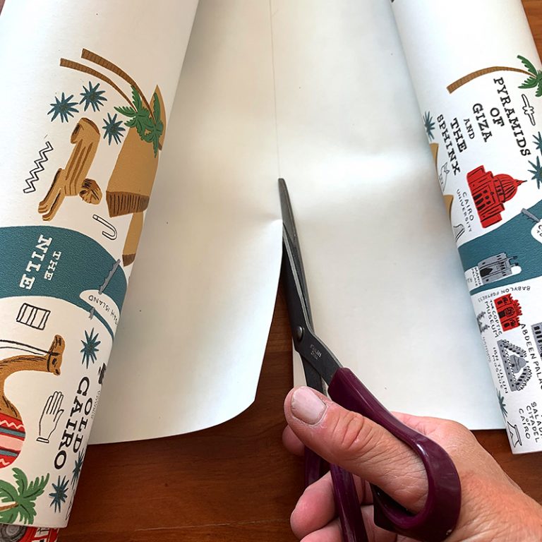 DIY Wallpaper Bulletin Board Miller Paint