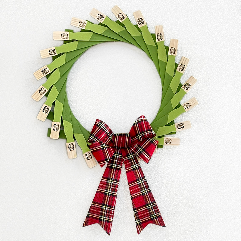 Stir Stick Wreath