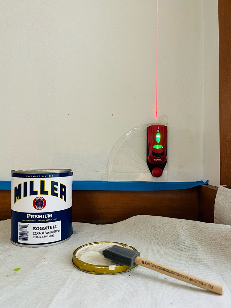 Laser Level And Pencil
