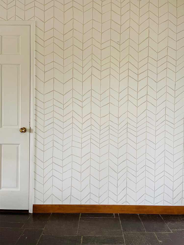 Chevron Whole Wall