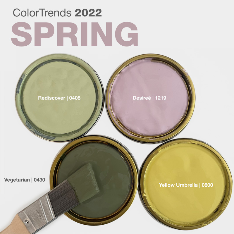 Color Trends 2022 Spring