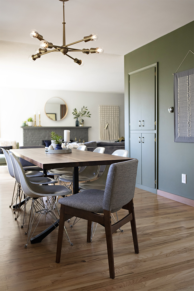 Green Dining Room