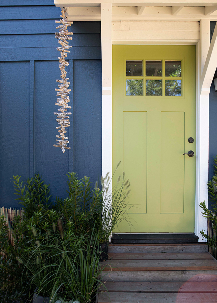 green door