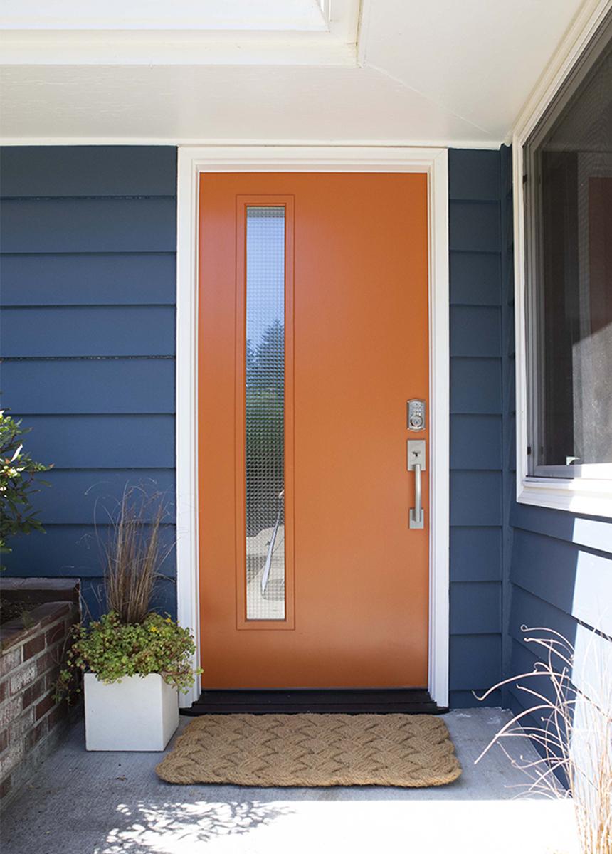 orange door